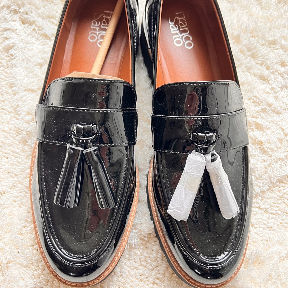 New!  Never Worn  Franco Sarto patten leather womans size 10